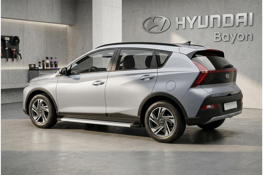 Hyundai Bayon 2021- Progi Boczne Maya V2 (2 szt., Aluminium) Image