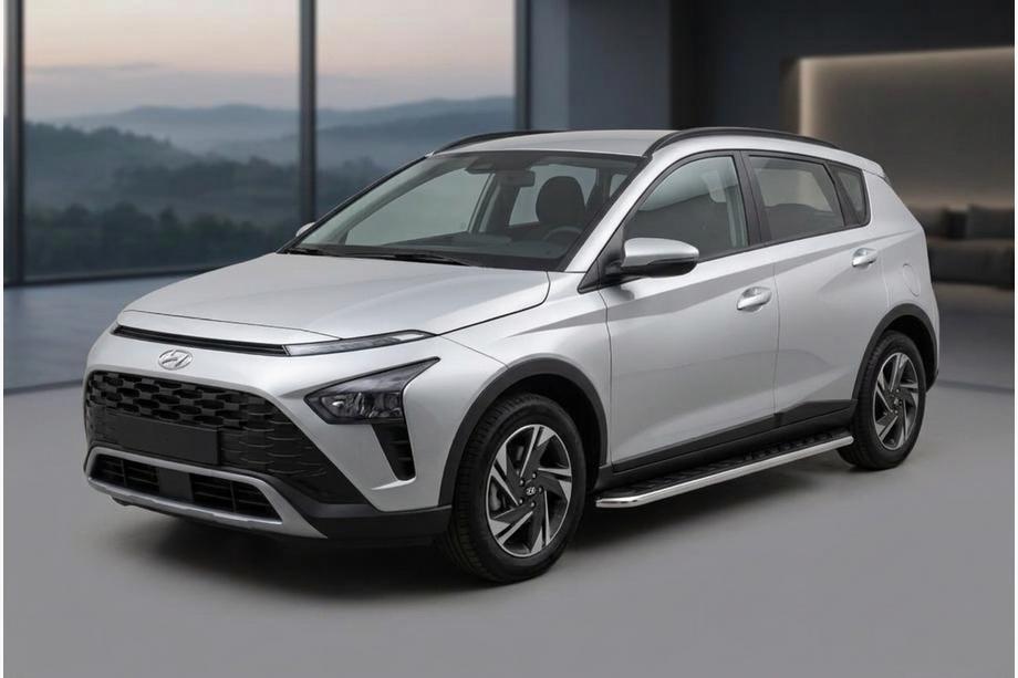 Hyundai Bayon 2021- Progi Boczné Maydos V1 (2 szt., Aluminium) Image
