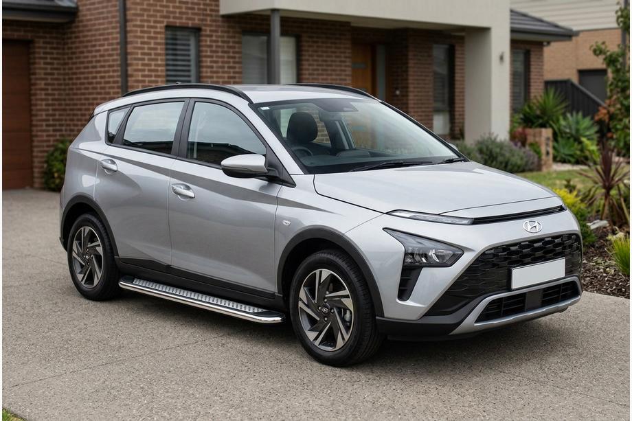 Hyundai Bayon 2021- Progi Boczné Maydos V2 (2 szt., Aluminium) Image
