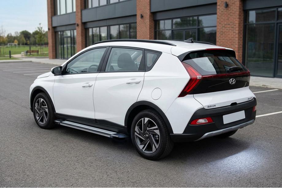Hyundai Bayon 2021- Progi Boczné Rainbow (2 szt., Aluminium) Image