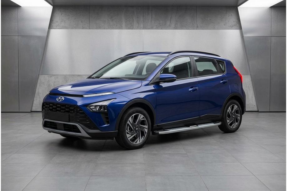 Hyundai Bayon 2021- Progi Boczne Mevsim Grey (2 szt., Aluminium) Image