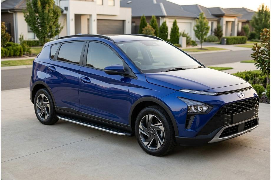 Hyundai Bayon 2021- Progi Boczné Fullmond (2 szt., Aluminium) Image