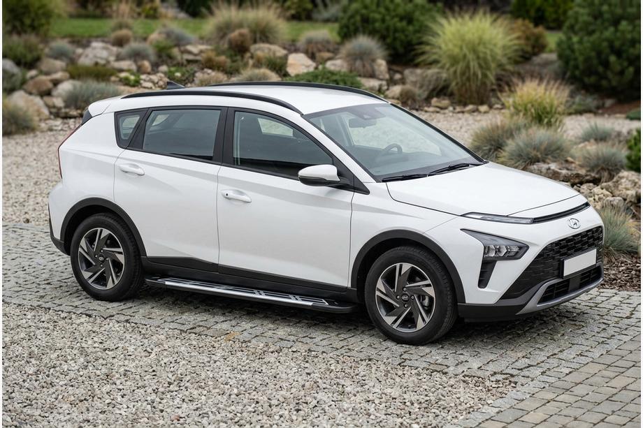 Hyundai Bayon 2021- Progi Boczné Sunrise (2 szt., Aluminium) Image
