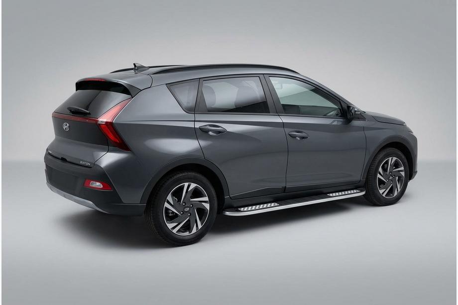 Hyundai Bayon 2021- Progi Boczné Tayga V2 (2 szt., Aluminium) Image