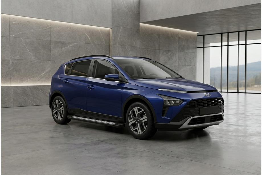 Hyundai Bayon 2021- Progi Boczné Vision New Black (2 szt., Aluminium) Image