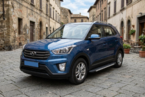 Hyundai Creta 2014-2020 Progi Boczné Duru (2 szt., Aluminium) zdjęcia 1