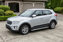 Hyundai Creta 2014-2020 Progi Boczné Maydos V2 (2 szt., Aluminium) zdjęcia 1