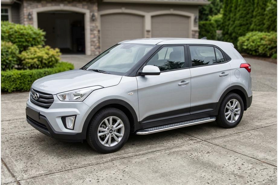 Hyundai Creta 2014-2020 Progi Boczné Maydos V2 (2 szt., Aluminium) Image
