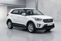 Hyundai Creta 2014-2020 Progi Boczné Allmond Black (2 szt., Aluminium) zdjęcia 1