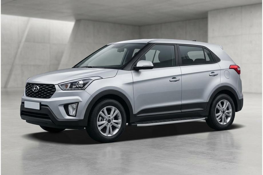 Hyundai Creta 2014-2020 Progi Boczné Fullmond (2 szt., Aluminium) Image