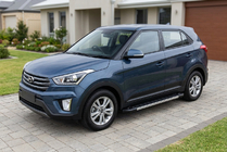 Hyundai Creta 2014-2020 Progi Boczné RedLine (2 szt., Aluminium) zdjęcia 1