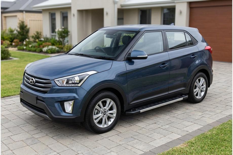 Hyundai Creta 2014-2020 Progi Boczné RedLine (2 szt., Aluminium) Image