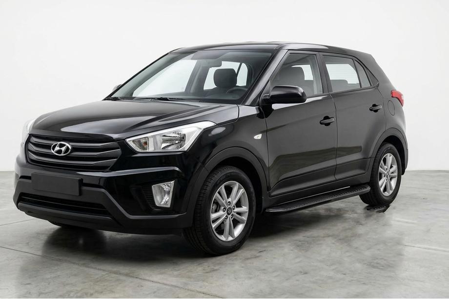 Hyundai Creta 2014-2020 Progi Boczné Tayga Black (2 szt., Aluminium) Image
