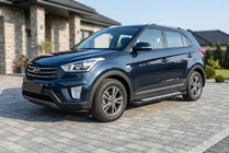 Hyundai Creta 2014-2020 Progi Boczné Vision New Black (2 szt., Aluminium) zdjęcia 1