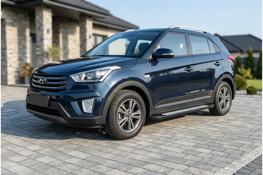 Hyundai Creta 2014-2020 Progi Boczné Vision New Black (2 szt., Aluminium) Image
