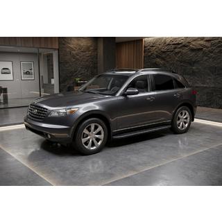 Progi Boczne Bosphore Black (2 szt., Aluminium) Infiniti FX 2003-2008 zdjęcia 1