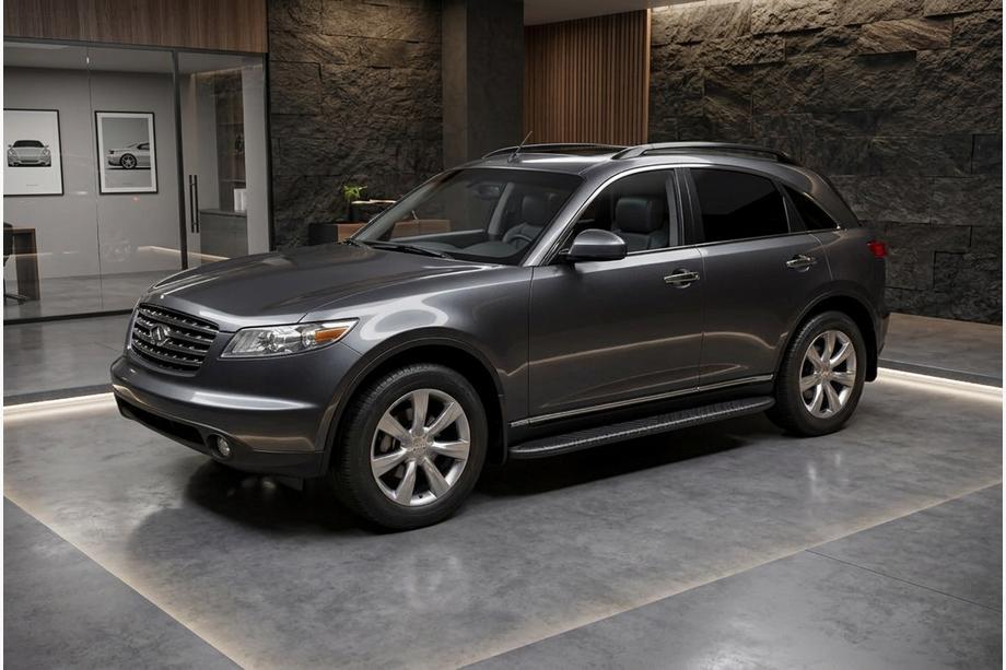 Infiniti FX 2003-2008 Progi Boczne Bosphore Black (2 szt., Aluminium) Image