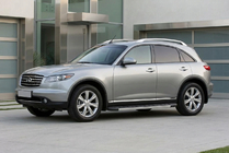 Infiniti FX 2003-2008 Progi Boczné Duru (2 szt., Aluminium) zdjęcia 1
