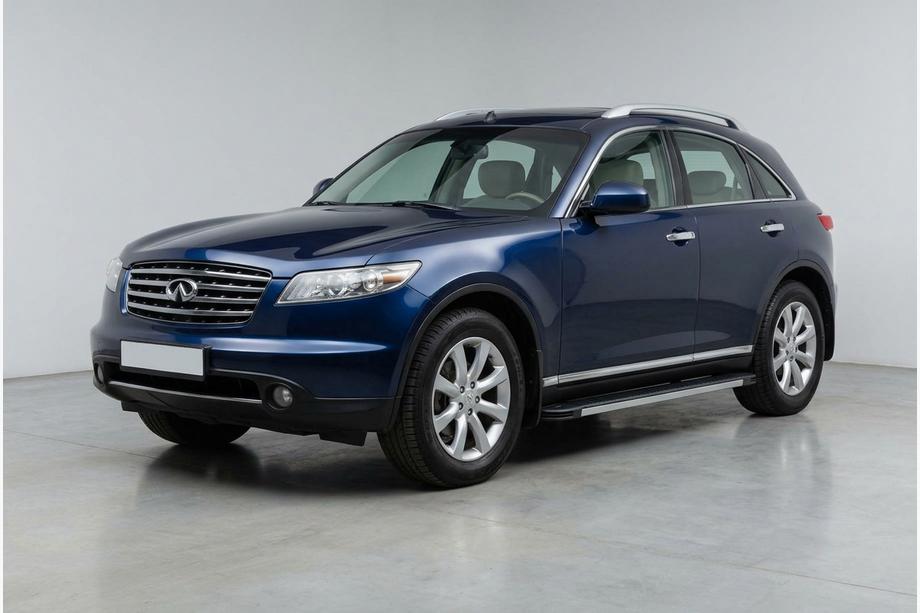 Infiniti FX 2003-2008 Progi Boczné Maya V1 (2 szt., Aluminium) Image