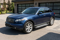 Infiniti FX 2003-2008 Progi Boczné Rainbow (2 szt., Aluminium) zdjęcia 1