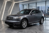 Infiniti FX 2003-2008 Progi Boczné Sunrise (2 szt., Aluminium) zdjęcia 1