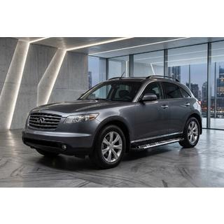 Progi Boczné Sunrise (2 szt., Aluminium) Infiniti FX 2003-2008 zdjęcia 1