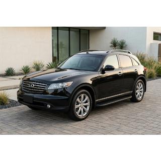 Progi Boczné Tayga Black (2 szt., Aluminium) Infiniti FX 2003-2008 zdjęcia 1