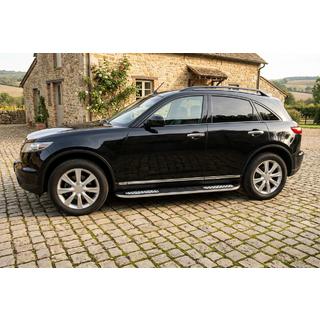 Progi Boczné Tayga V2 (2 szt., Aluminium) Infiniti FX 2003-2008 zdjęcia 1
