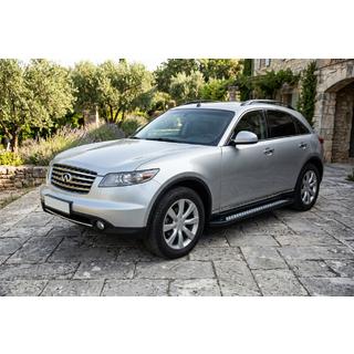 Progi Boczné Vision New Black (2 szt., Aluminium) Infiniti FX 2003-2008 zdjęcia 1
