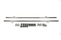 BMW X3 E83 2003-2010 Rury boczne 42 mm (2 szt, stal nierdzewna) zdjęcia 4