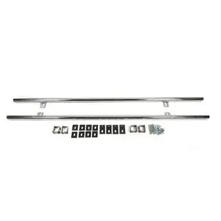 Rury boczne 42 mm (2 szt, stal nierdzewna) BMW X3 E83 2003-2010 zdjęcia 1