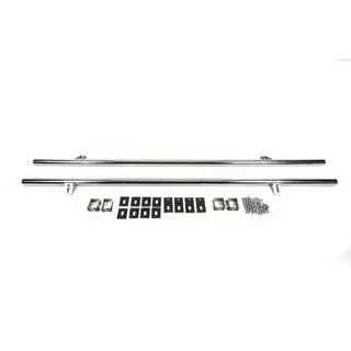 Rury boczne 42 mm (2 szt, stal nierdzewna) BMW X3 E83 2003-2010 zdjęcia 4