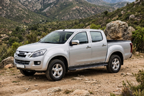 Isuzu D-Max 2011-2019 Progi Boczné Bosphore Grey (2 szt., Aluminium) zdjęcia 1
