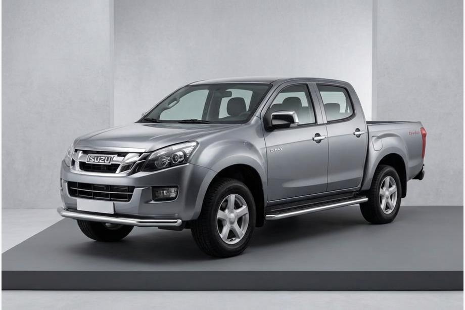 Isuzu D-Max 2011-2019 Progi Boczné Maydos V1 (2 szt., Aluminium) Image