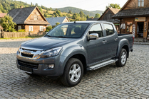 Isuzu D-Max 2011-2019 Progi Boczné Rainbow (2 szt., Aluminium) zdjęcia 1