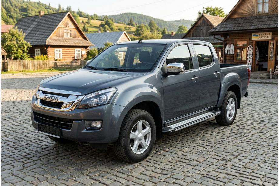 Isuzu D-Max 2011-2019 Progi Boczné Rainbow (2 szt., Aluminium) Image
