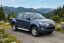 Isuzu D-Max 2011-2019 Progi boczne Allmond Grey (2 szt., aluminium) zdjęcia 1