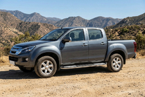 Isuzu D-Max 2011-2019 Progi Boczné Tayga V2 (2 szt., Aluminium) zdjęcia 1