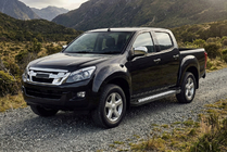Isuzu D-Max 2011-2019 Progi Boczné Vision New Black (2 szt., Aluminium) zdjęcia 1