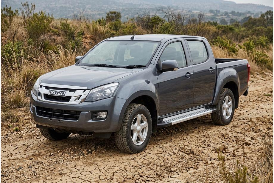 Isuzu D-Max 2011-2019 Progi Boczné Vision New Grey (2 szt., Aluminium) Image