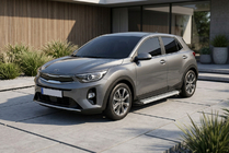 Kia Stonic 2017- Progi Boczne Maya V2 (2 szt., Aluminium) zdjęcia 1