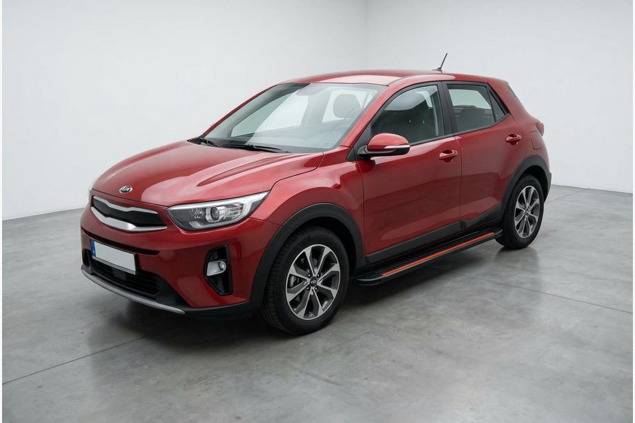 Kia Stonic 2017- Progi Boczné Maya Red (2 szt., Aluminium) Image
