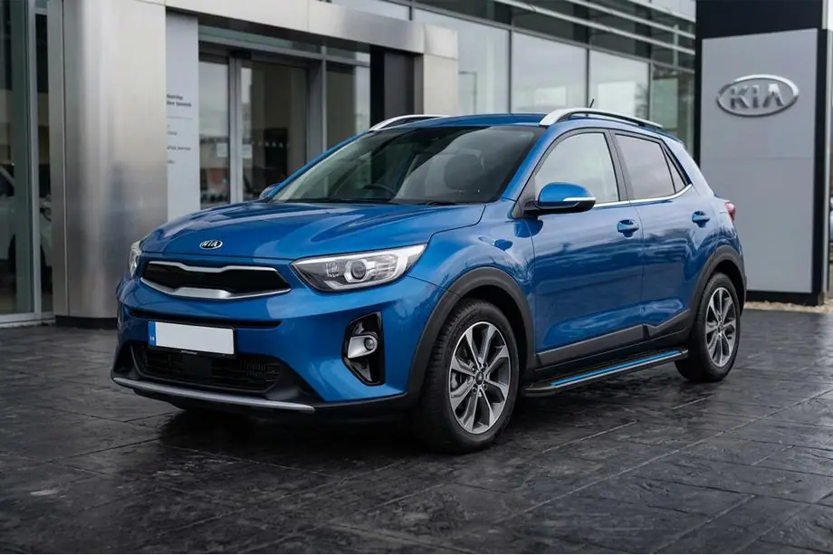 Kia Stonic 2017- Progi Boczné Maya Blue (2 szt., Aluminium) Image