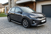 Kia Stonic 2017- Progi Boczné BlackLine (2 szt., Aluminium) zdjęcia 1