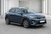 Kia Stonic 2017- Progi Boczné RedLine (2 szt., Aluminium) zdjęcia 1
