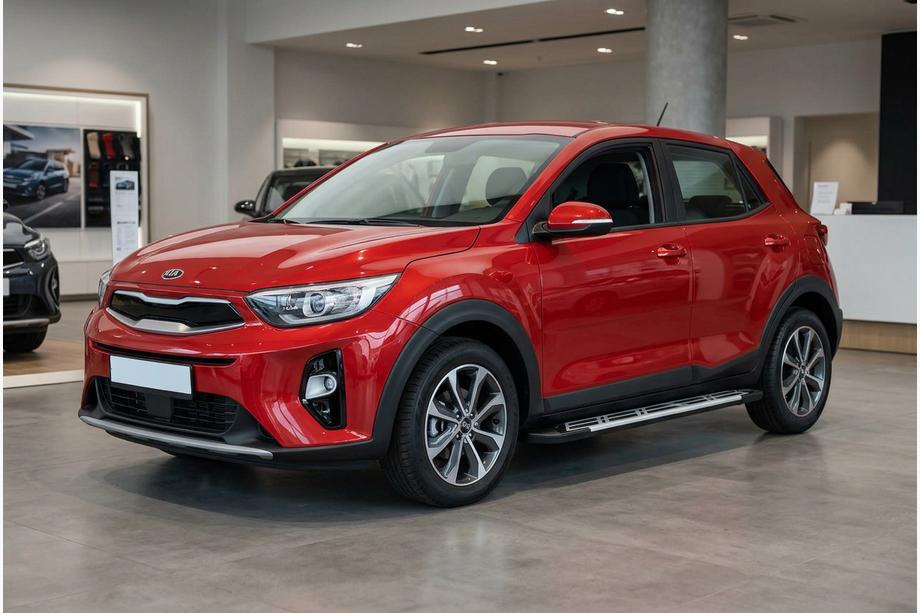 Kia Stonic 2017- Progi Boczné Sunrise (2 szt., Aluminium) Image