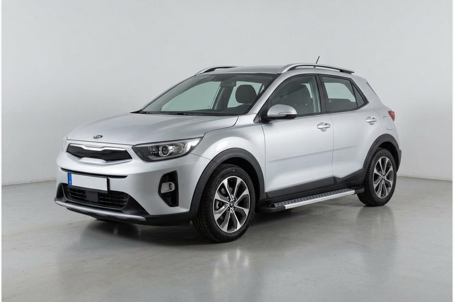 Kia Stonic 2017- Progi Boczné Vision New Grey (2 szt., Aluminium) Image