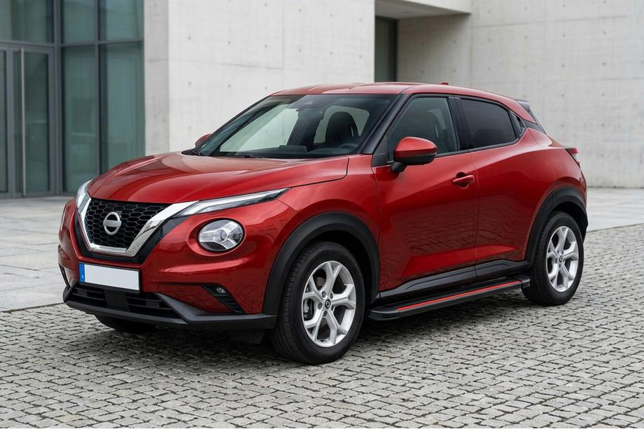 Nissan Juke 2020- Progi Boczné Maya Red (2 szt., Aluminium) Image