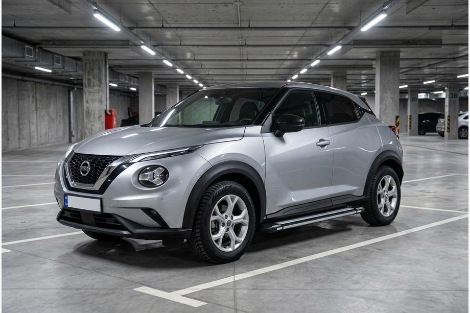 Nissan Juke 2020- Progi Boczné Rainbow (2 szt., Aluminium) Image