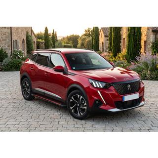 Progi Boczné Maya Red (2 szt., Aluminium) Peugeot 2008 2019- zdjęcia 1